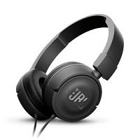 JBL T450 - Headphones with mic - on-ear